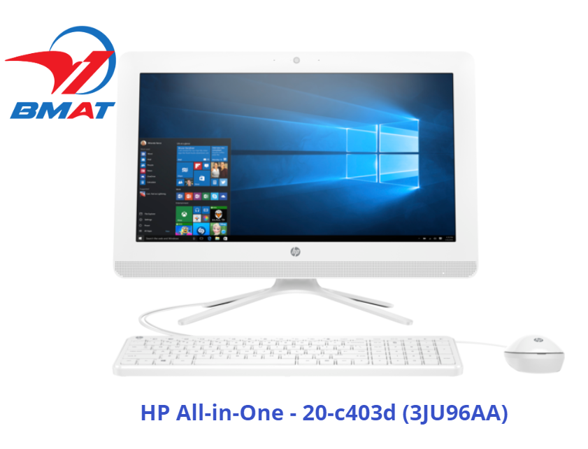 Máy tính cá nhân HP All-in-One - 20-c403d (3JU96AA)